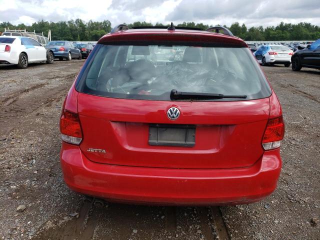 3VWML7AJ8BM637384 - 2011 VOLKSWAGEN JETTA TDI RED photo 6