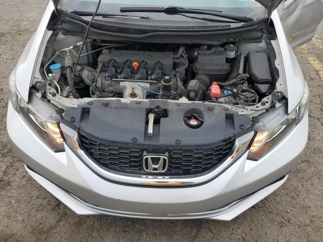 2HGFB2F93DH518483 - 2013 HONDA CIVIC EXL ვერცხლისფერი ფოტო 11