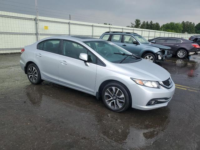 2HGFB2F93DH518483 - 2013 HONDA CIVIC EXL ვერცხლისფერი ფოტო 4