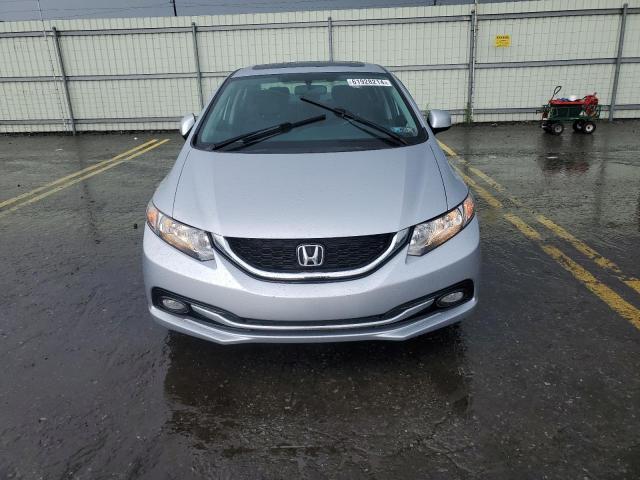 2HGFB2F93DH518483 - 2013 HONDA CIVIC EXL ვერცხლისფერი ფოტო 5