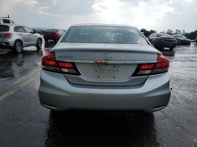 2HGFB2F93DH518483 - 2013 HONDA CIVIC EXL ვერცხლისფერი ფოტო 6