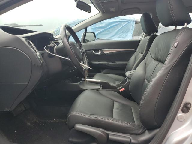 2HGFB2F93DH518483 - 2013 HONDA CIVIC EXL ვერცხლისფერი ფოტო 7