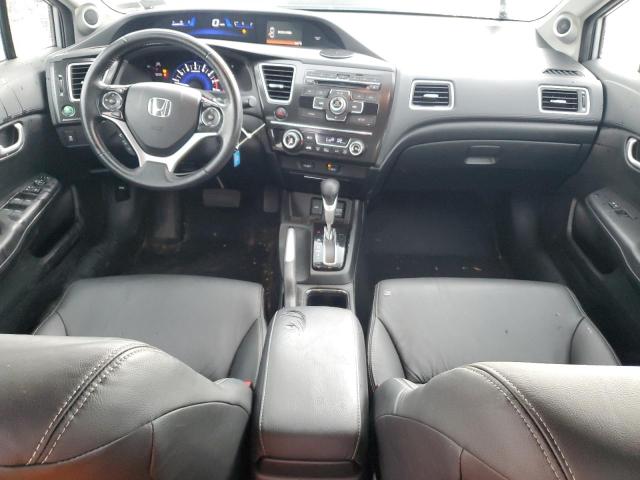 2HGFB2F93DH518483 - 2013 HONDA CIVIC EXL ვერცხლისფერი ფოტო 8