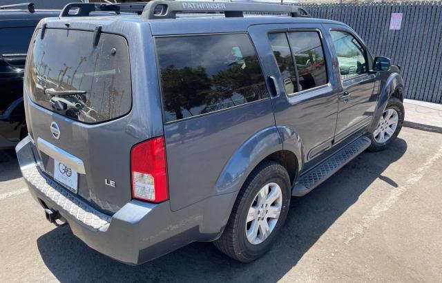 5N1AR18U56C637461 - 2006 NISSAN PATHFINDER LE BLUE photo 4