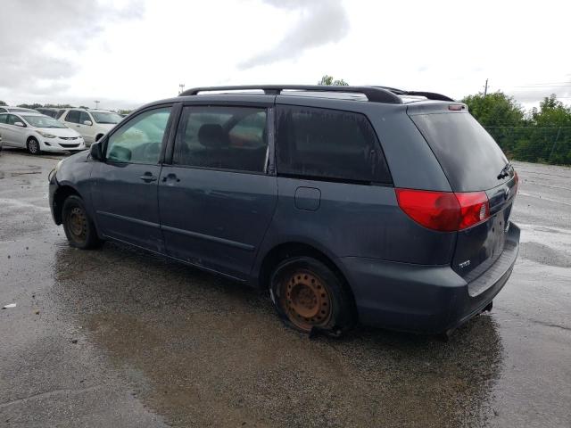 5TDZA23CX6S426788 - 2006 TOYOTA SIENNA CE BLUE photo 2