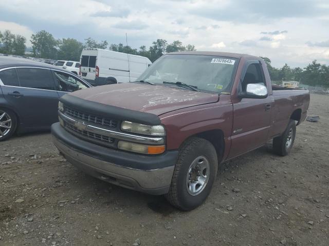 1GCGC24U1YE102629 - 2000 CHEVROLET SILVERADO C2500 MAROON photo 1