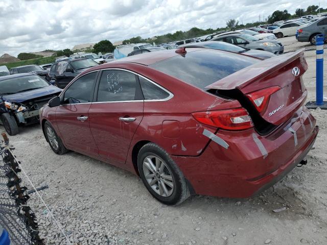 5NPE24AA6FH117947 - 2015 HYUNDAI SONATA ECO RED photo 2