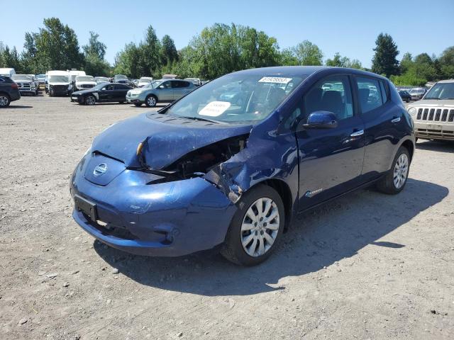 1N4BZ0CP2GC313993 - 2016 NISSAN LEAF SV BLUE photo 1