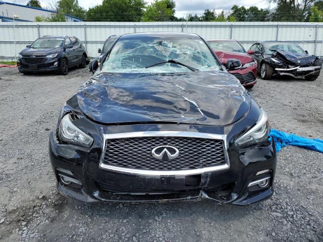 JN1BV7AR4FM420123 - 2015 INFINITI Q50 BASE BLACK photo 5