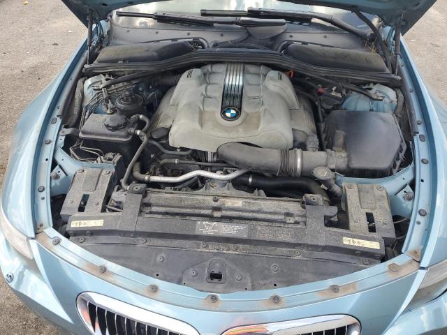 WBAEK73404B321227 - 2004 BMW 645 CI AUTOMATIC TURQUOISE photo 11