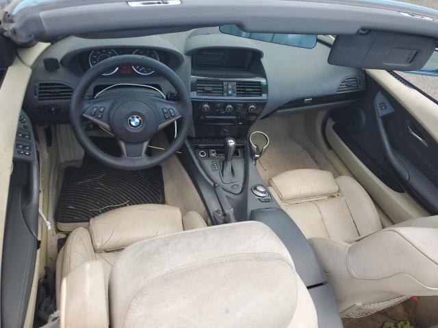 WBAEK73404B321227 - 2004 BMW 645 CI AUTOMATIC TURQUOISE photo 8