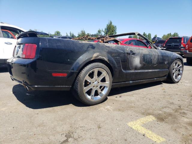 1ZVFT85H565106533 - 2006 FORD MUSTANG GT BLACK photo 3