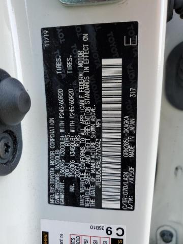 JTEBU5JRXL5770443 - 2020 TOYOTA 4RUNNER SR5/SR5 PREMIUM WHITE photo 13