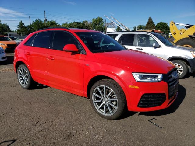 WA1GCCFSXHR010794 - 2017 AUDI Q3 PRESTIGE RED photo 4