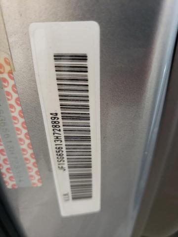 JF1SG65613H728894 - 2003 SUBARU FORESTER 2.5XS Серебристый фото 12