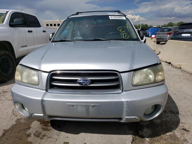 JF1SG65613H728894 - 2003 SUBARU FORESTER 2.5XS SILVER photo 5