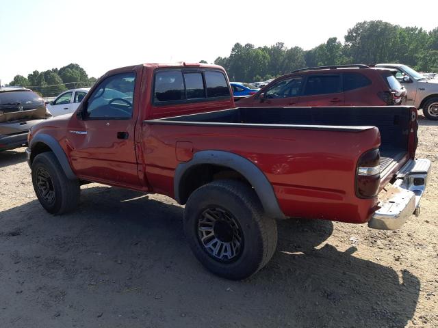 5TENM92N52Z000957 - 2002 TOYOTA TACOMA PRERUNNER RED photo 2