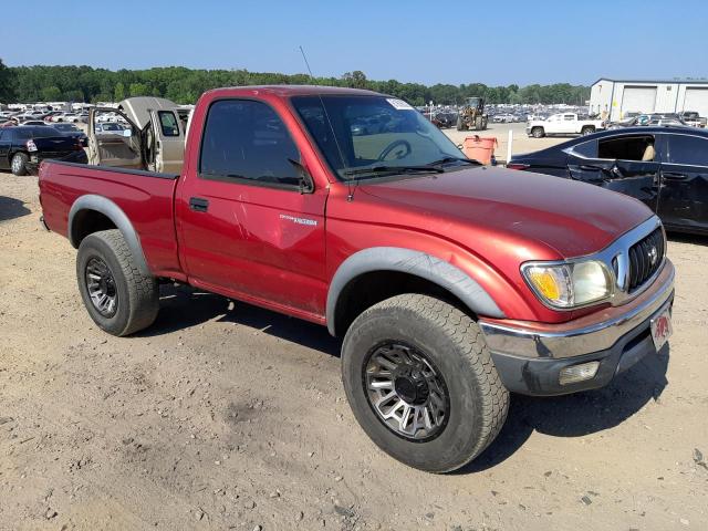 5TENM92N52Z000957 - 2002 TOYOTA TACOMA PRERUNNER RED photo 4