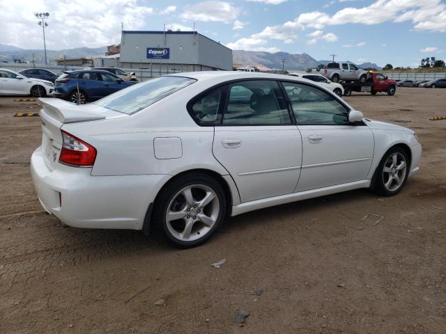 4S3BL616687212796 - 2008 SUBARU LEGACY 2.5I WHITE photo 3