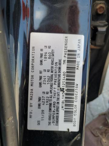 JM1BL1H39A1253480 - 2010 MAZDA SPEED 3 BLACK photo 13