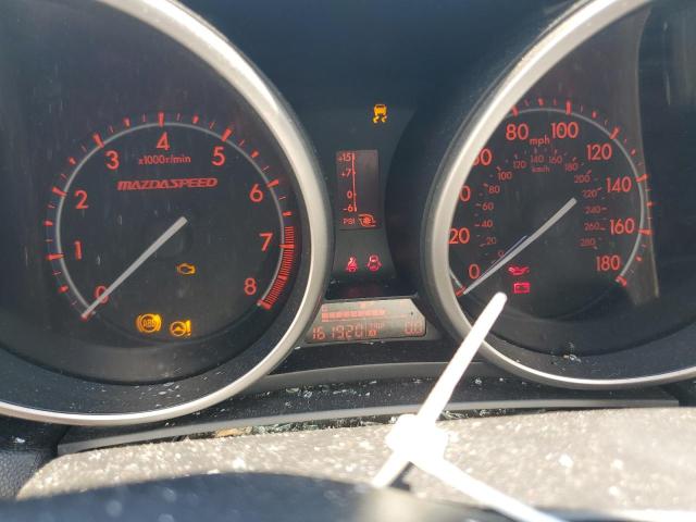 JM1BL1H39A1253480 - 2010 MAZDA SPEED 3 BLACK photo 9