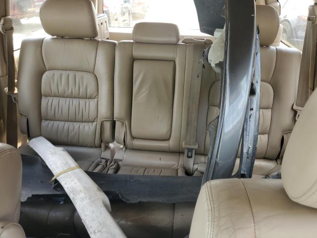 JT6HT00WXY0125718 - 2000 LEXUS LX 470 GRAY photo 10