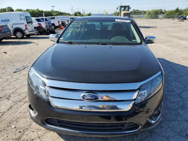 3FAHP0JA4CR331633 - 2012 FORD FUSION SEL BLACK photo 5