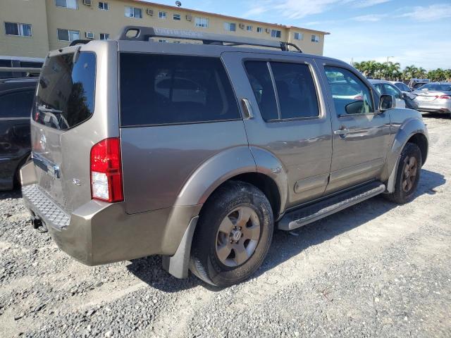 5N1AR18W45C742332 - 2005 NISSAN PATHFINDER LE SILVER photo 3