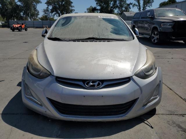 5NPDH4AE7FH602921 - 2015 HYUNDAI ELANTRA SE SILVER photo 5