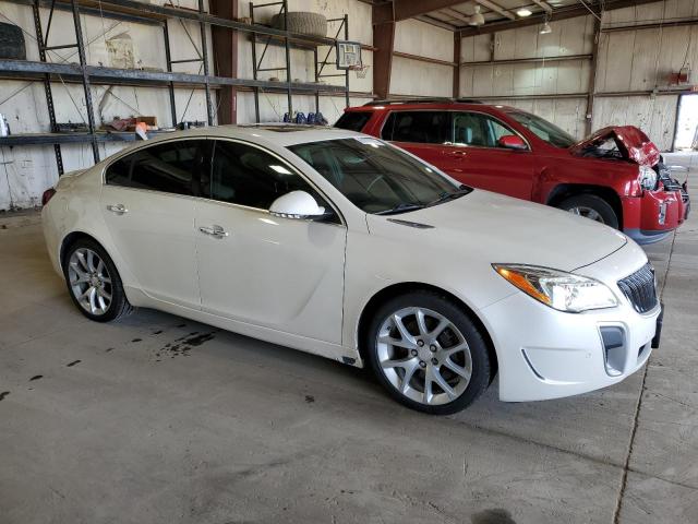 2G4GT5GX6E9251751 - 2014 BUICK REGAL GS WHITE photo 4