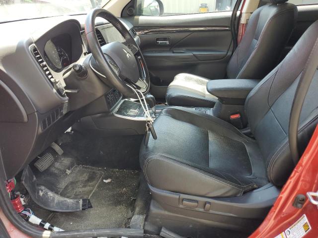 JA4AZ3A33JZ067297 - 2018 MITSUBISHI OUTLANDER SE RED photo 7