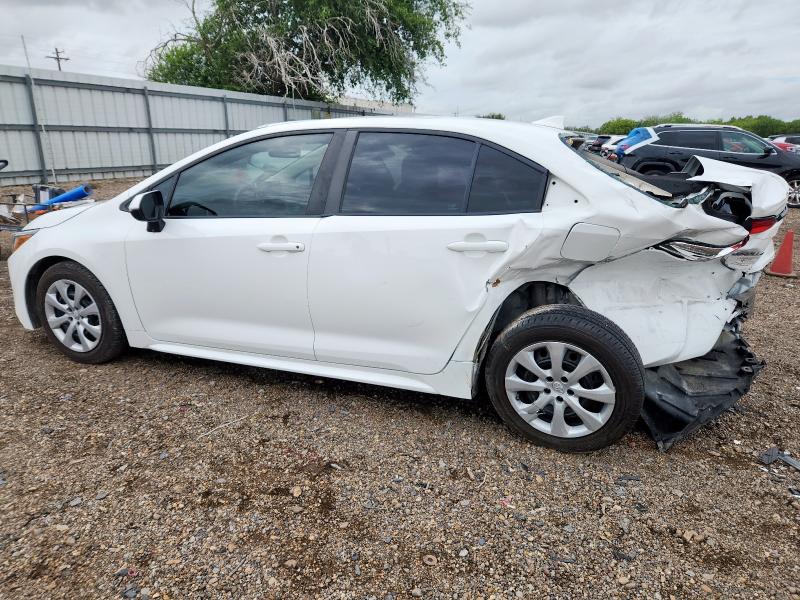 5YFEPMAE5MP262949 - 2021 TOYOTA COROLLA LE თეთრი ფოტო 2