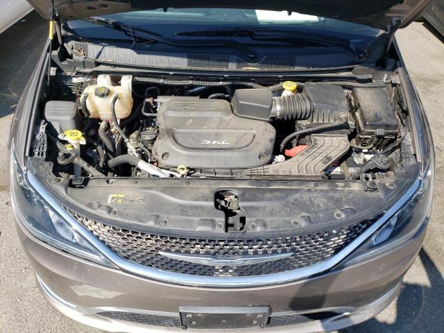 2C4RC1EG0HR650524 - 2017 CHRYSLER PACIFICA TOURING L PLUS BEIGE photo 12