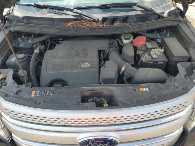 1FM5K8D8XEGB56698 - 2014 FORD EXPLORER XLT BLACK photo 12