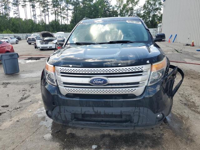 1FM5K8D8XEGB56698 - 2014 FORD EXPLORER XLT BLACK photo 5