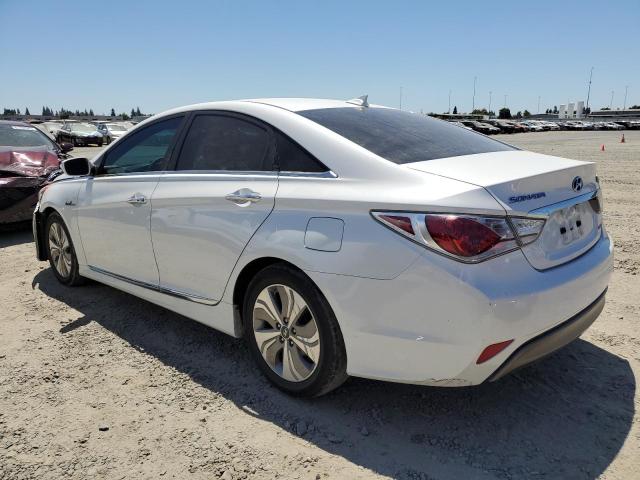 KMHEC4A43DA084834 - 2013 HYUNDAI SONATA HYBRID WHITE photo 2