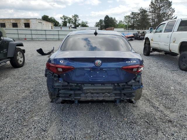 ZARFAEDN8J7583555 - 2018 ALFA ROMEO GIULIA Q4 蓝色 照片 6