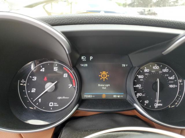 ZARFAEDN8J7583555 - 2018 ALFA ROMEO GIULIA Q4 蓝色 照片 9