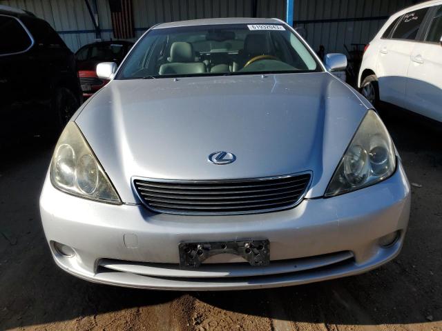 JTHBA30G955141016 - 2005 LEXUS ES 330 SILVER photo 5