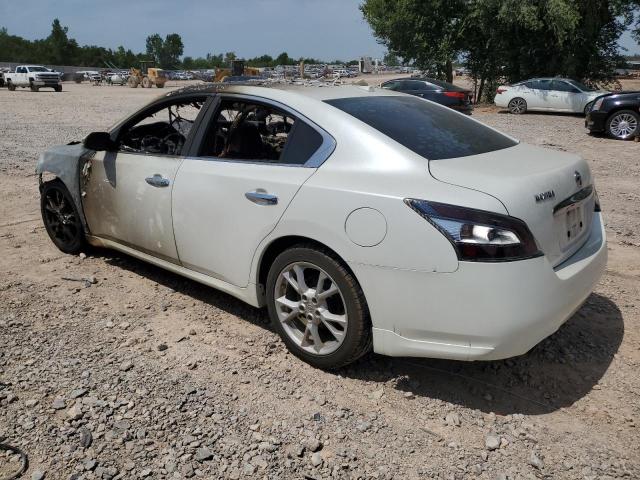 1N4AA5AP2EC911839 - 2014 NISSAN MAXIMA S WHITE photo 2