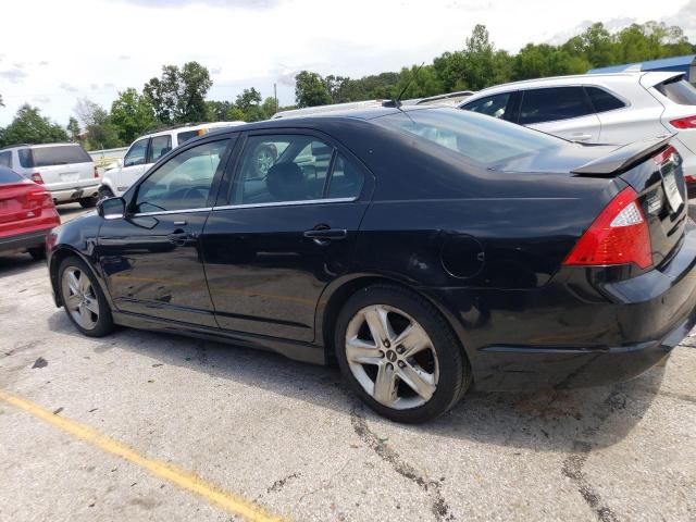 3FAHP0KC3BR210929 - 2011 FORD FUSION SPORT BLACK photo 2