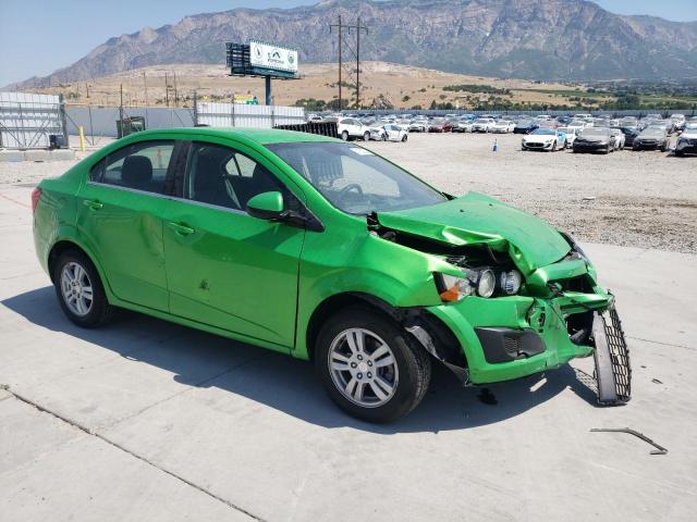 1G1JC5SB2F4140472 - 2015 CHEVROLET SONIC LT GREEN photo 4