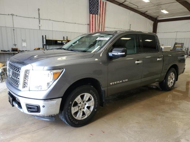 1N6AA1E60JN510337 - 2018 NISSAN TITAN SV GRAY photo 1