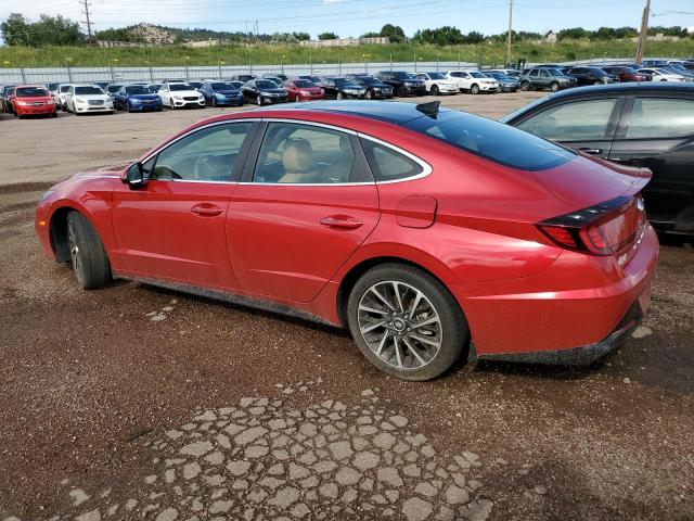 5NPEH4J25MH081883 - 2021 HYUNDAI SONATA LIMITED RED photo 2