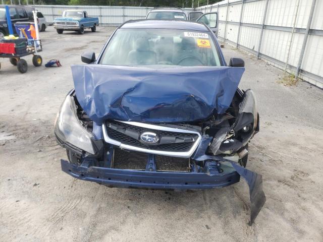 4S3BMBA65B3263100 - 2011 SUBARU LEGACY 2.5I BLUE photo 5