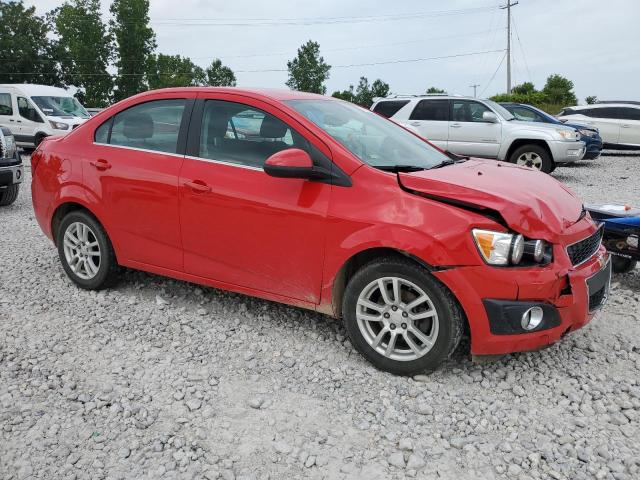 1G1JC5SH8F4187297 - 2015 CHEVROLET SONIC LT RED photo 4