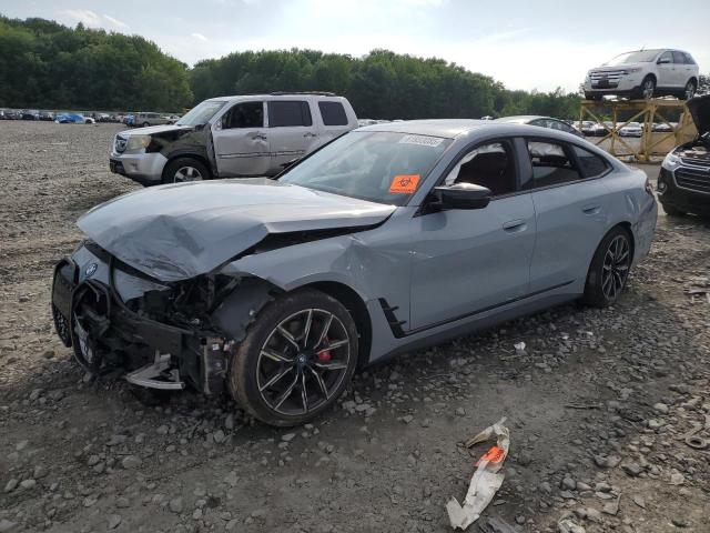 WBY33AW03PFN79198 - 2023 BMW I4 M50 GRAY photo 1