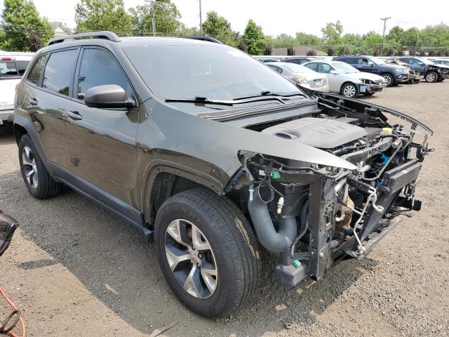 1C4PJMBS8EW294561 - 2014 JEEP CHEROKEE TRAILHAWK 绿色 照片 4