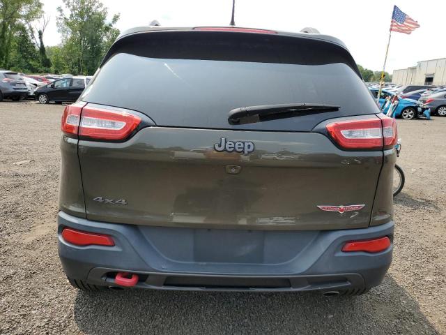 1C4PJMBS8EW294561 - 2014 JEEP CHEROKEE TRAILHAWK 绿色 照片 6
