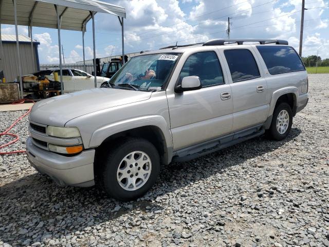 3GNFK16Z74G288687 - 2004 CHEVROLET SUBURBAN K1500 SILVER photo 1